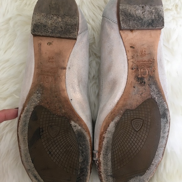 AGL Metallic Snake Flats - Picture 6 of 6